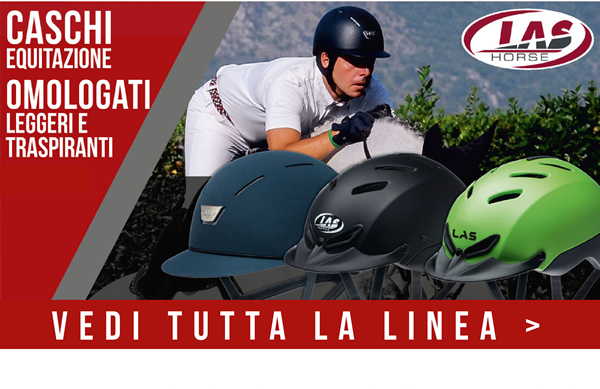 Caschi equitazione omologati leggeri e traspiranti - LAS