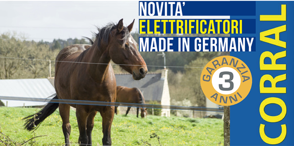 Novità elettrificatori Made in germany - Corral