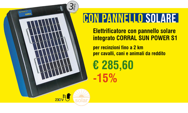 Con pannello solare