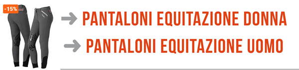 Pantaloni equitazione donna e uomo