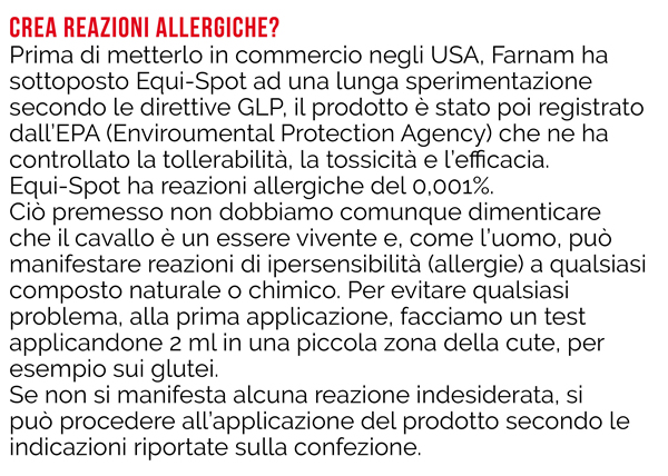 Crea reazioni allergiche?