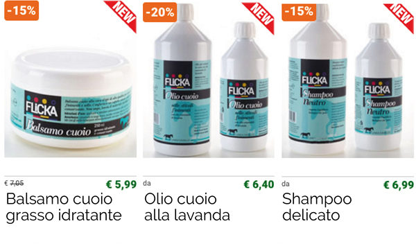 Nuovi prodotti Flicka