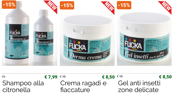 Nuovi prodotti Flicka