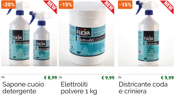 Nuovi prodotti Flicka