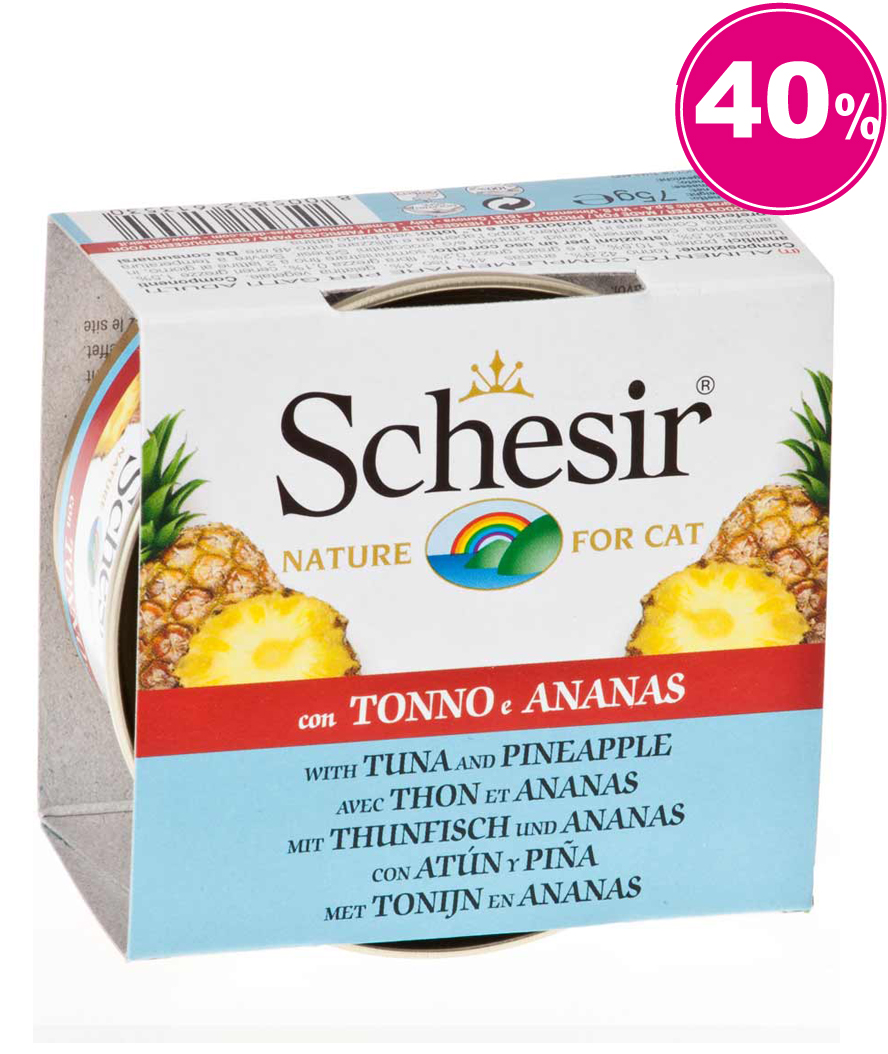 Schesir tonnetto ananas gatti