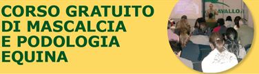 CORSO GRATUITO DI MASCALCIA E PODOLOGIA EQUINA