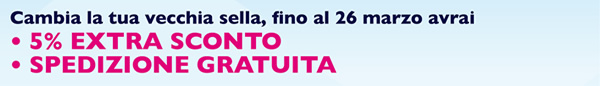 Cambia la tua vecchia sella