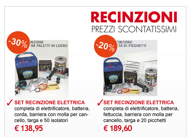 RECINZIONI - Prezzi scontatissimi