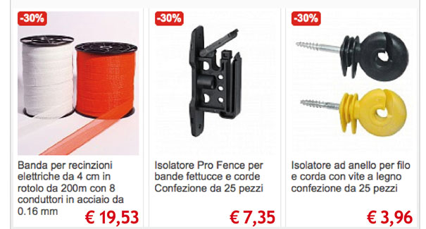 RECINZIONI - Prezzi scontatissimi