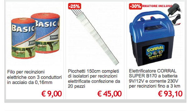 RECINZIONI - Prezzi scontatissimi