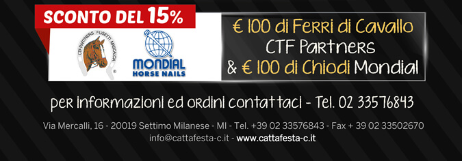 Sconto del 15% - Ferri di Cavallo CTF Partners