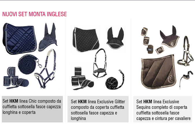 NUOVI SET MONTA INGLESE