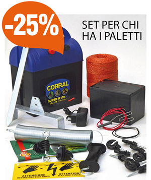 Set per chi ha i paletti