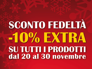 10% EXTRA SCONTO + SPEDIZIONE GRATUITA: 10 giorni surpirse solo per i nostri iscritti