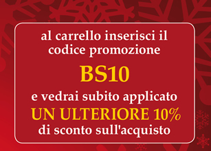 10% EXTRA SCONTO + SPEDIZIONE GRATUITA: 10 giorni surpirse solo per i nostri iscritti