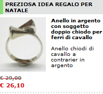 PREZIOSA IDEA REGALO PER NATALE