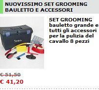 NUOVISSIMO SET GROOMING BAULETTO E ACCESSORI