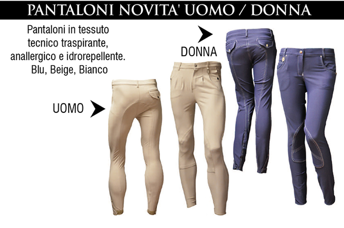 Pantaloni novità uomo / donna