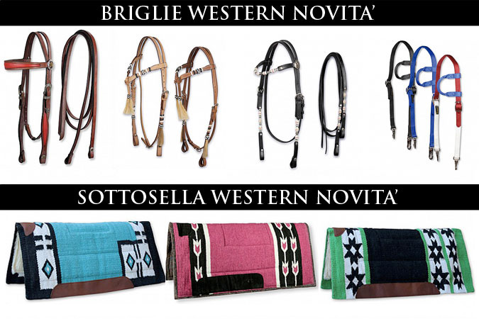 Briglie western - Sottosella western