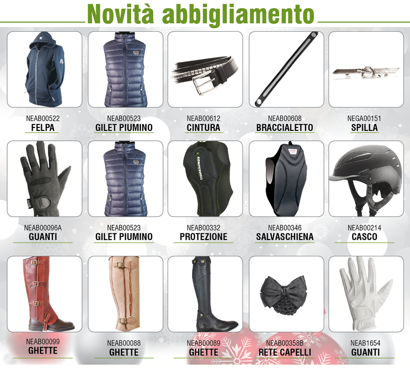 Novità abbigliamento