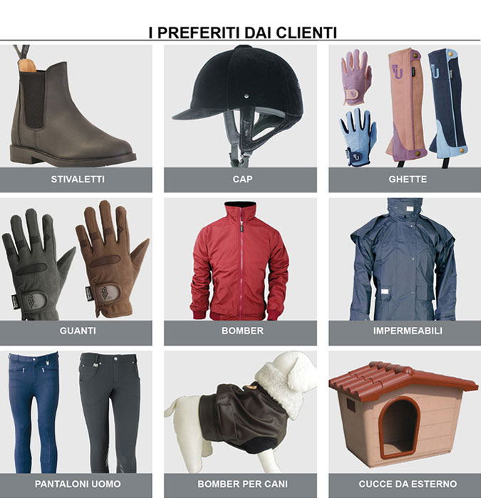 I preferiti dai clienti