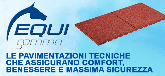 EQUIGOMMA: le pavimentazioni tecniche che assicurano comfort, benessere e massima sicurezza