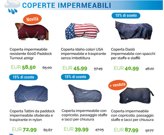 Coperte impermeabili