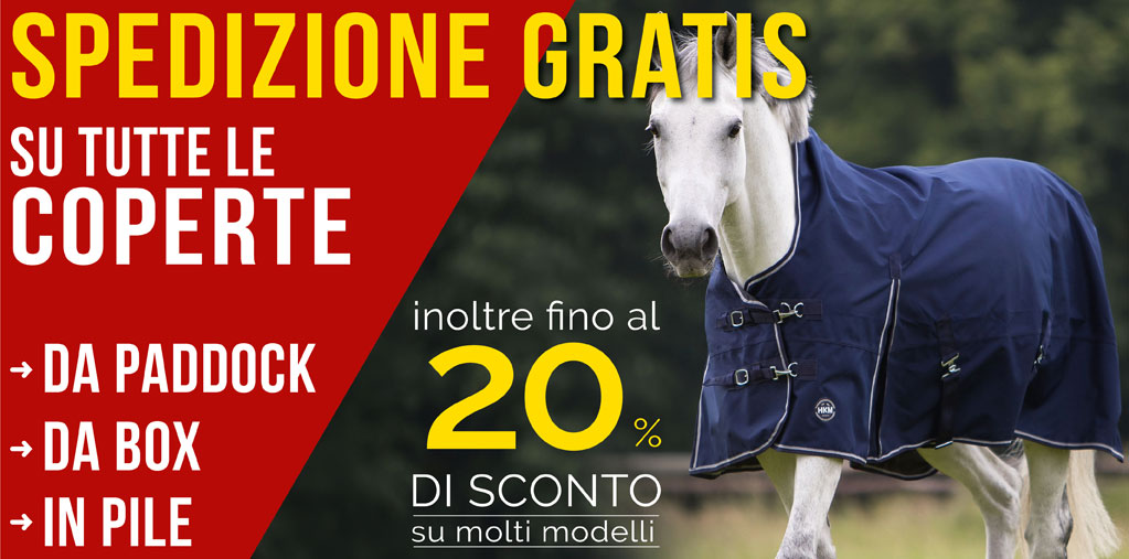 SPEDIZIONE GRATIS su tutte le COPERTE