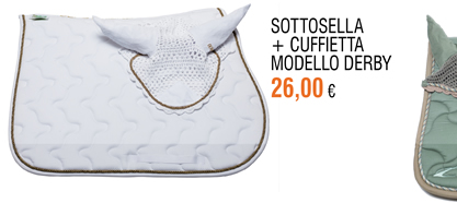 Set Sottosella e cuffietta coordinata Derby