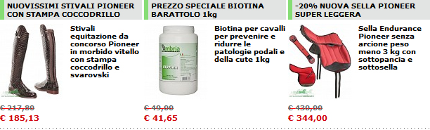 10.000 prodotti e sconti fino 40%