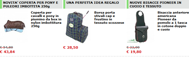 10.000 prodotti e sconti fino 40%
