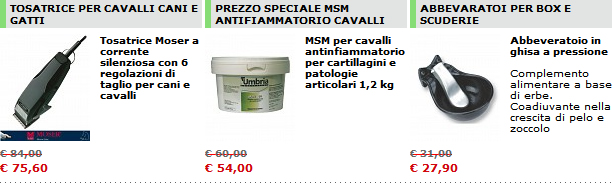 10.000 prodotti e sconti fino 40%