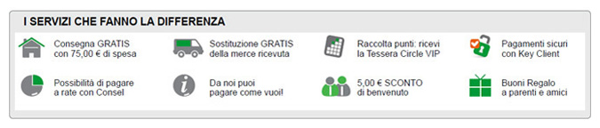 I SERVIZI CHE FANNO LA DIFFERENZA