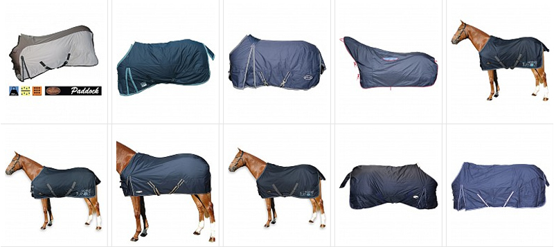 COPERTE DA PADDOCK IMPERMEABILI