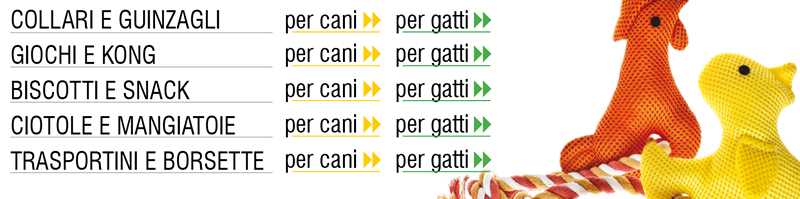 Nuovi accessori per i piccoli amici di casa!