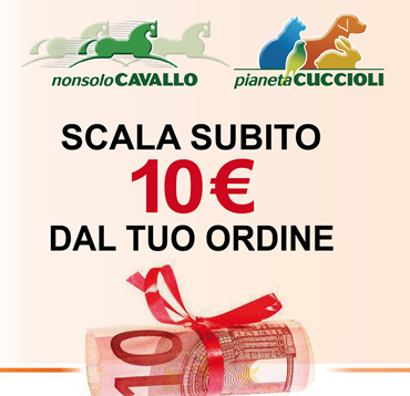 SCALA SUBITO 10 € DAL TUO ORDINE