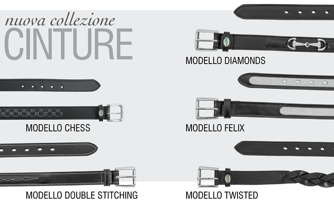 Nuova collezione CINTURE