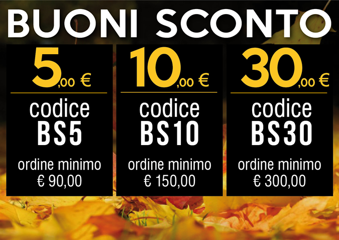 Buoni sconto dia 5 - 10 - 10 €
