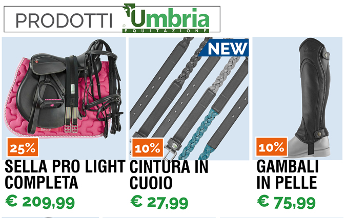 Prodotti Umbria Equitazione