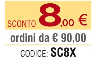 Sconto di 8 €