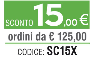 Sconto di 15 €