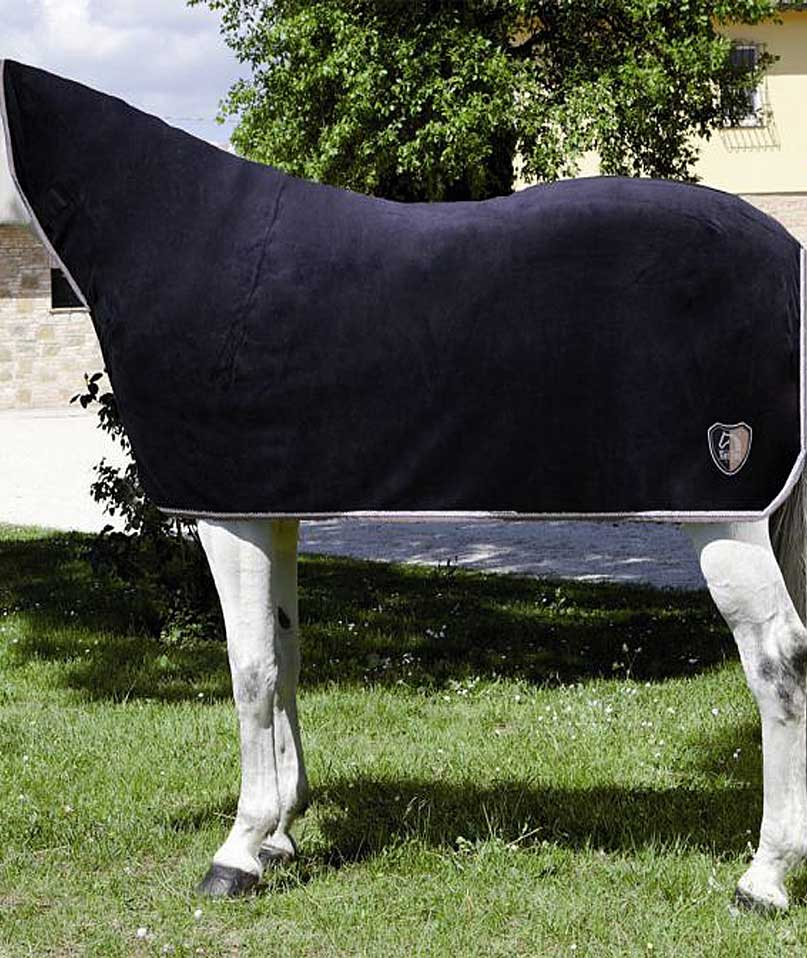 Coperta pile collo alto