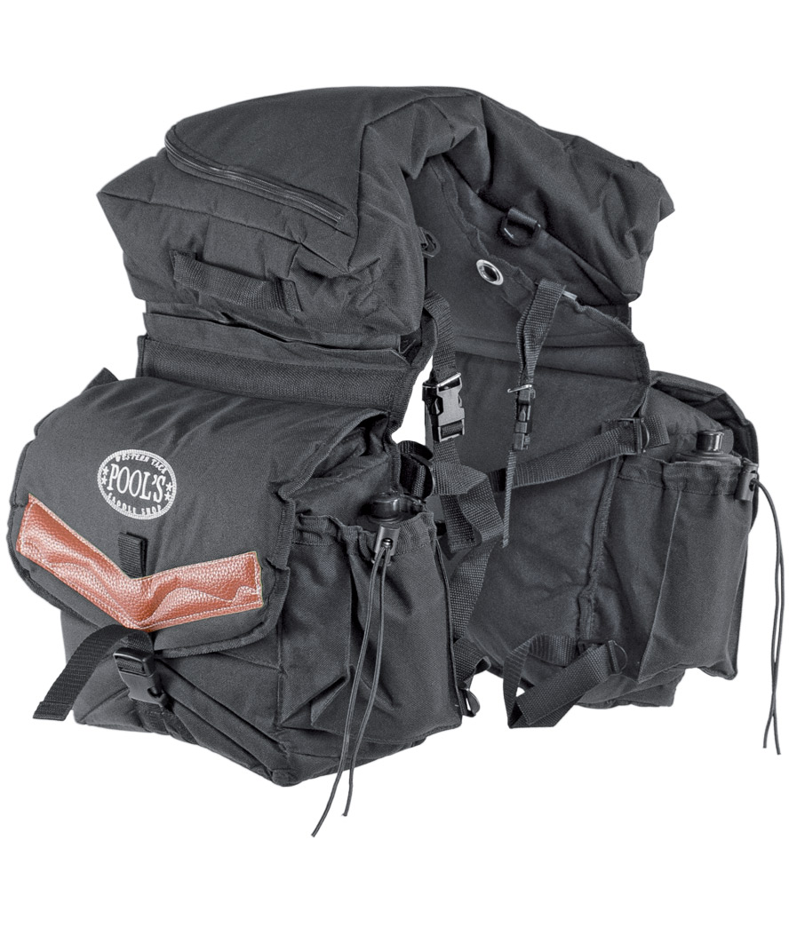 Bisaccia nylon posteriore