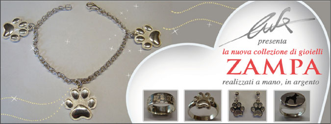 Luce presenta la nuova collezione di gioielli ZAMPA realizzati a mano, in argento