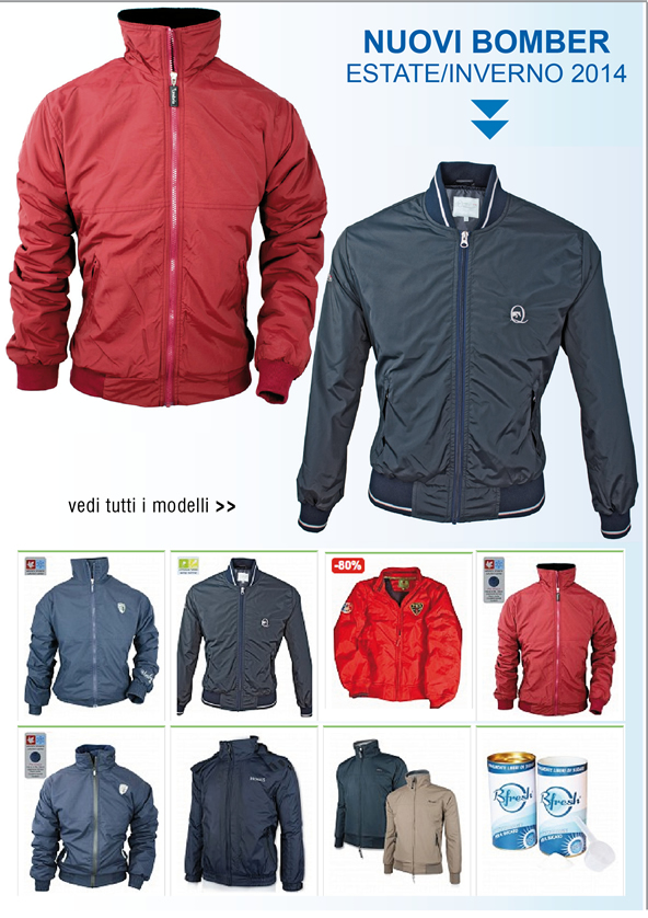 NUOVI BOMBER ESTATE/INVERNO 2014