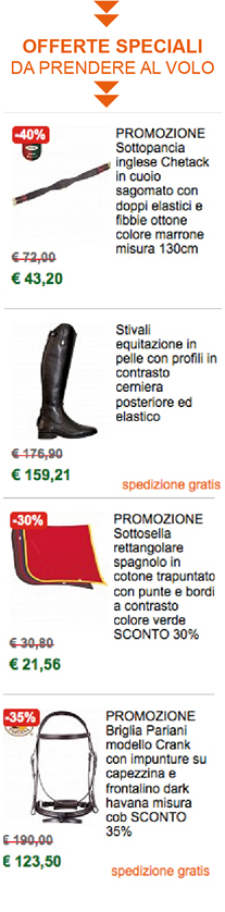 OFFERTE SPECIALI