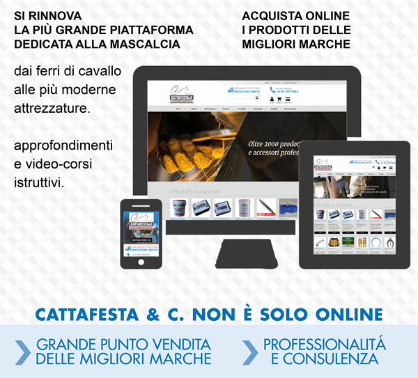 SI RINNOVA LA PIÙ GRANDE PIATTAFORMA DEDICATA ALLA MASCALCIA - ACQUISTA ONLINE I PRODOTTI DELLE MIGLIORI MARCHE