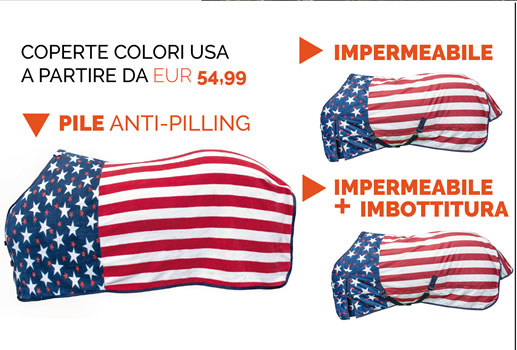 Coperte colori USA