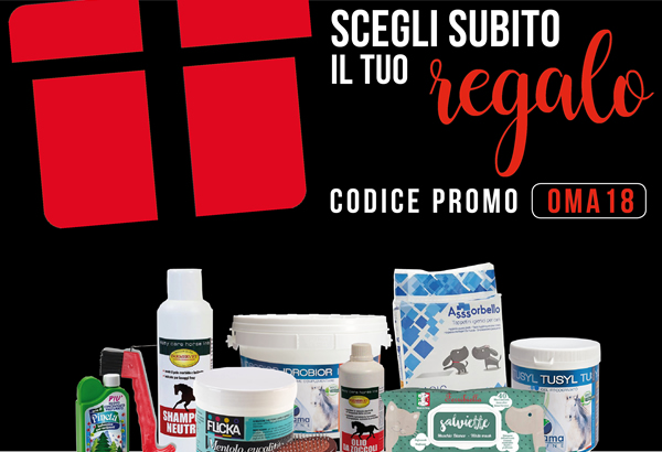 Scegli subito il tuo regalo - Codice promo OMA18