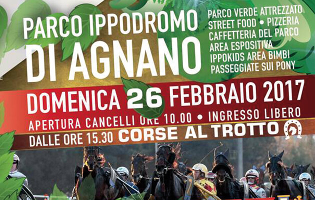 Ippodromo di Agnano: si festeggia carnevale domenica 26 febbraio